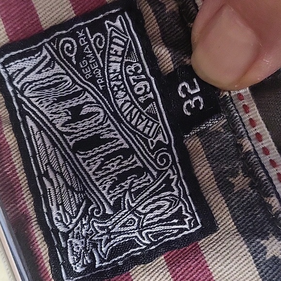 Mens Affliction Cargo Camo Shorts Bottoms - Picture 5 of 11